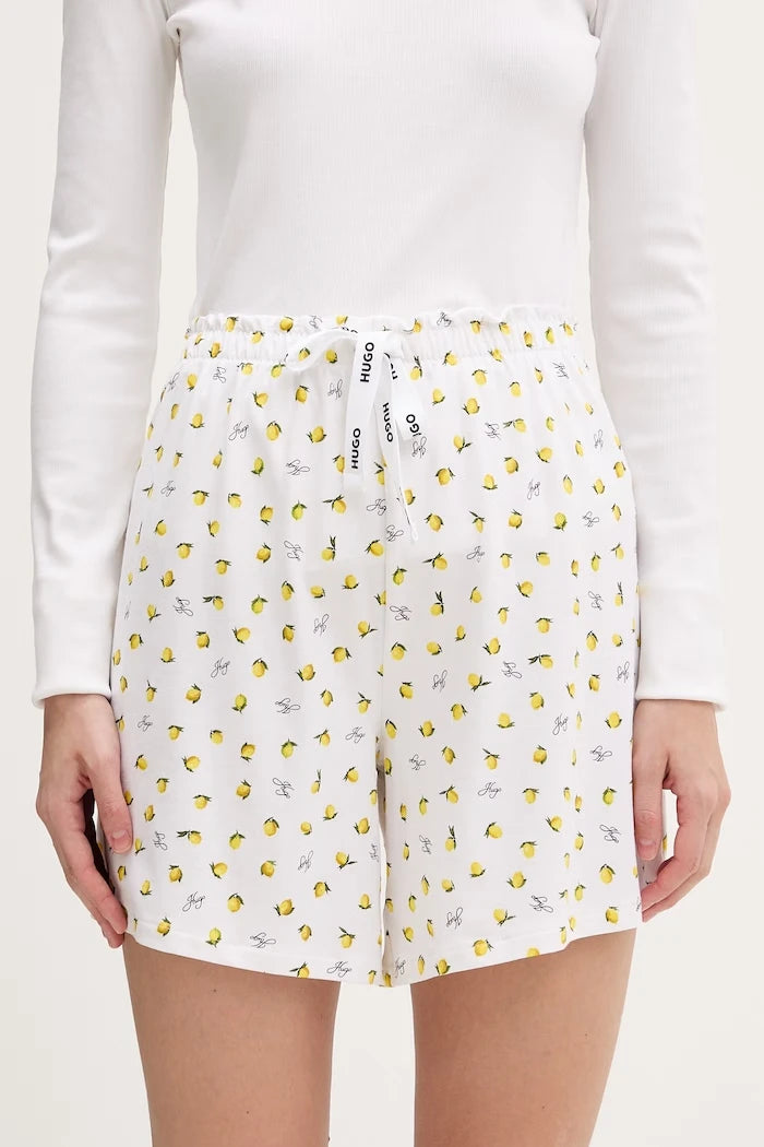 HUGO kadın modal kısa pijama şortu CASUAL SHORTS