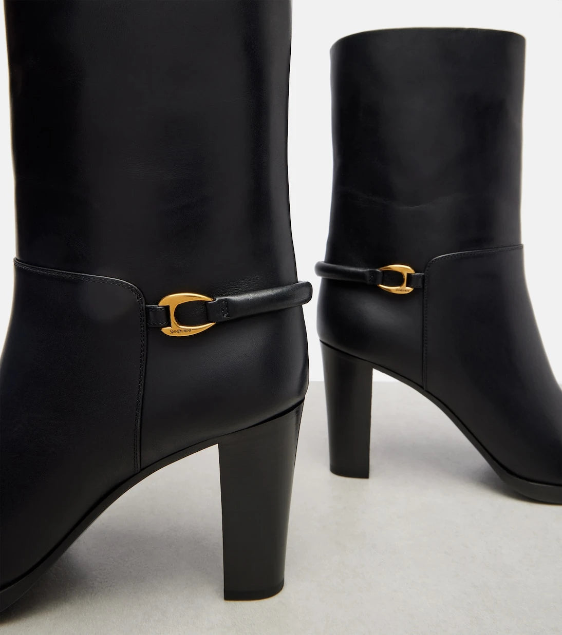 Saint Laurent - Sulpice 80 leather ankle boots