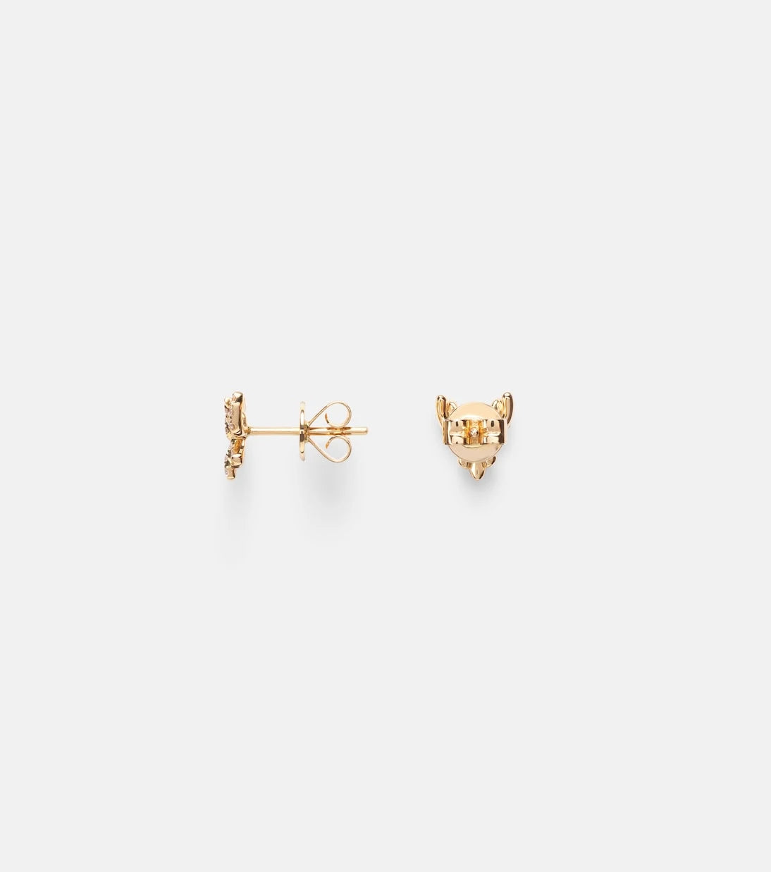 Anita Ko - 18kt gold earrings with diamonds