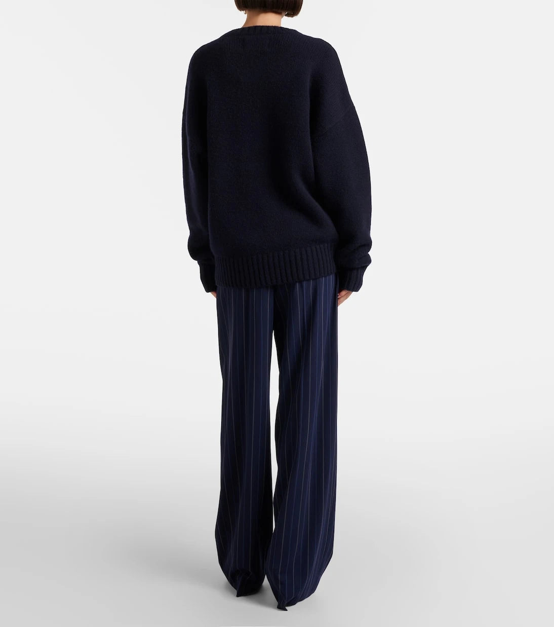 Ralph Lauren Collection - بنطال جودي واسع الساقين من الصوف