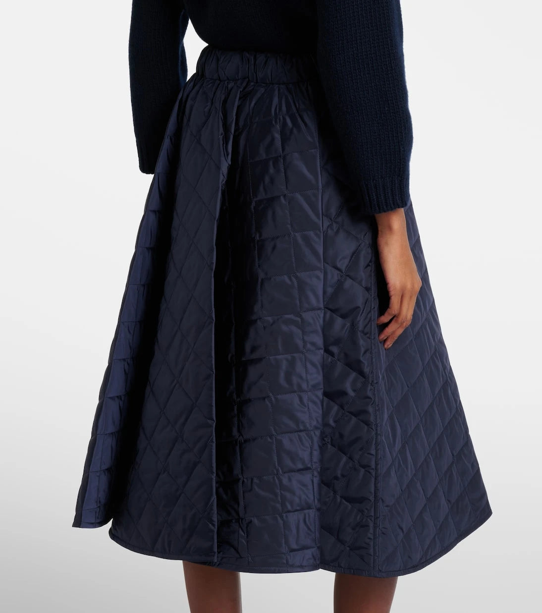 Prada - Re-Nylon quilted midi skirt