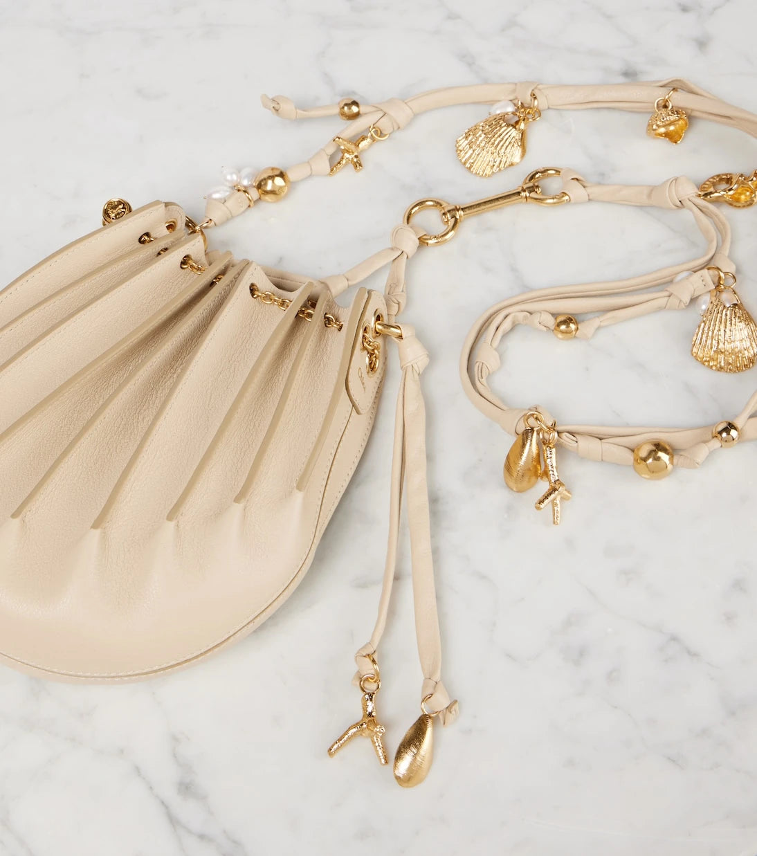 Chloé - Sea Treasures leather crossbody bag