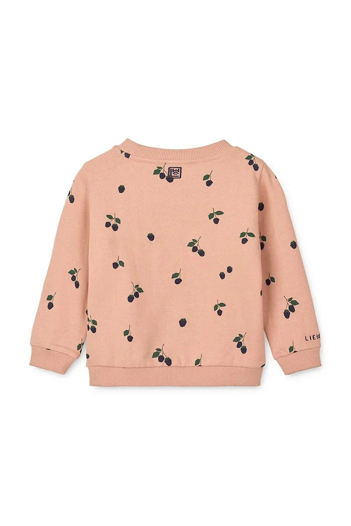 Детски памучен суичър Liewood Thora Printed Sweatshirt