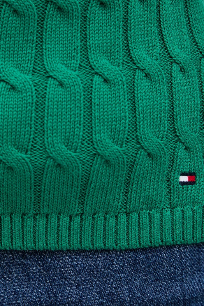 Tommy Hilfiger pamuklu kadın yeleği