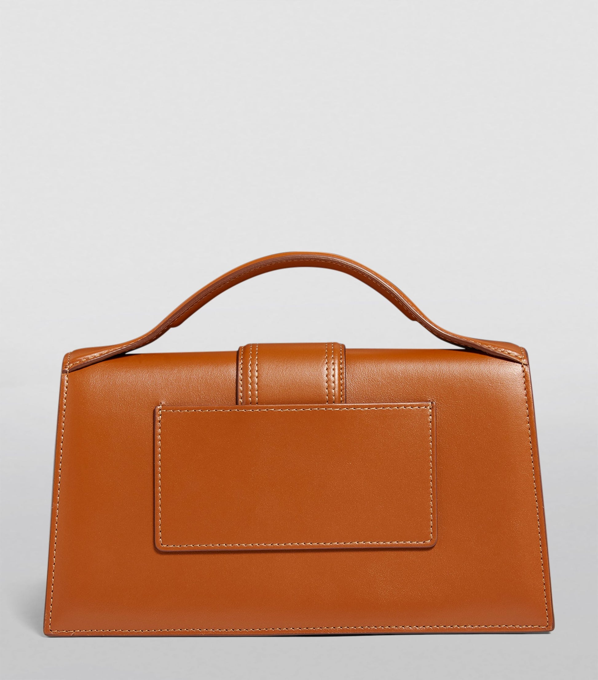 Jacquemus Brown Leather Le Grand Bambino Top-Handle Bag