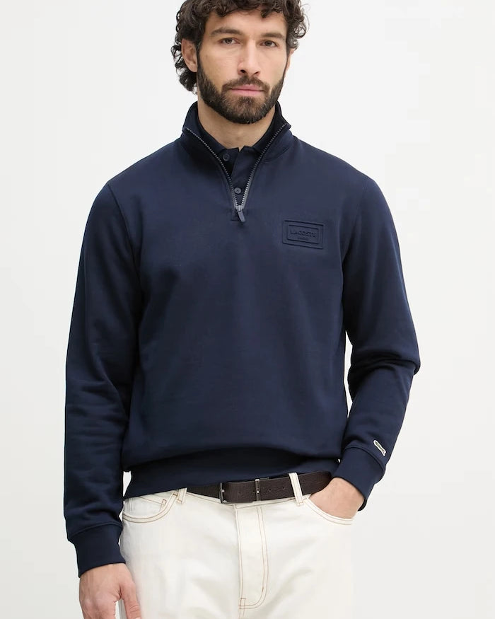 Lacoste erkek pamuklu sweatshirt