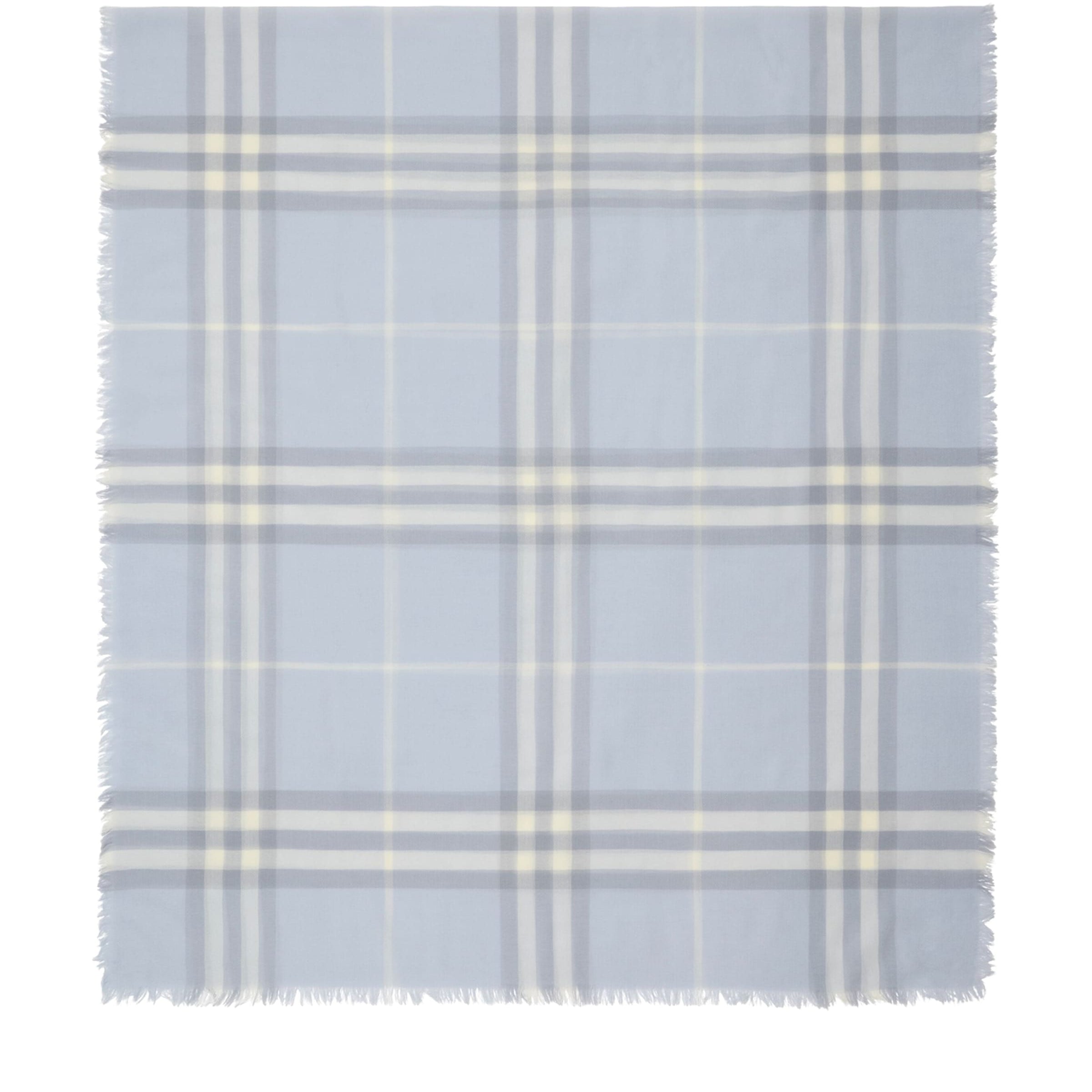 Burberry Wool Wide Check Scarf