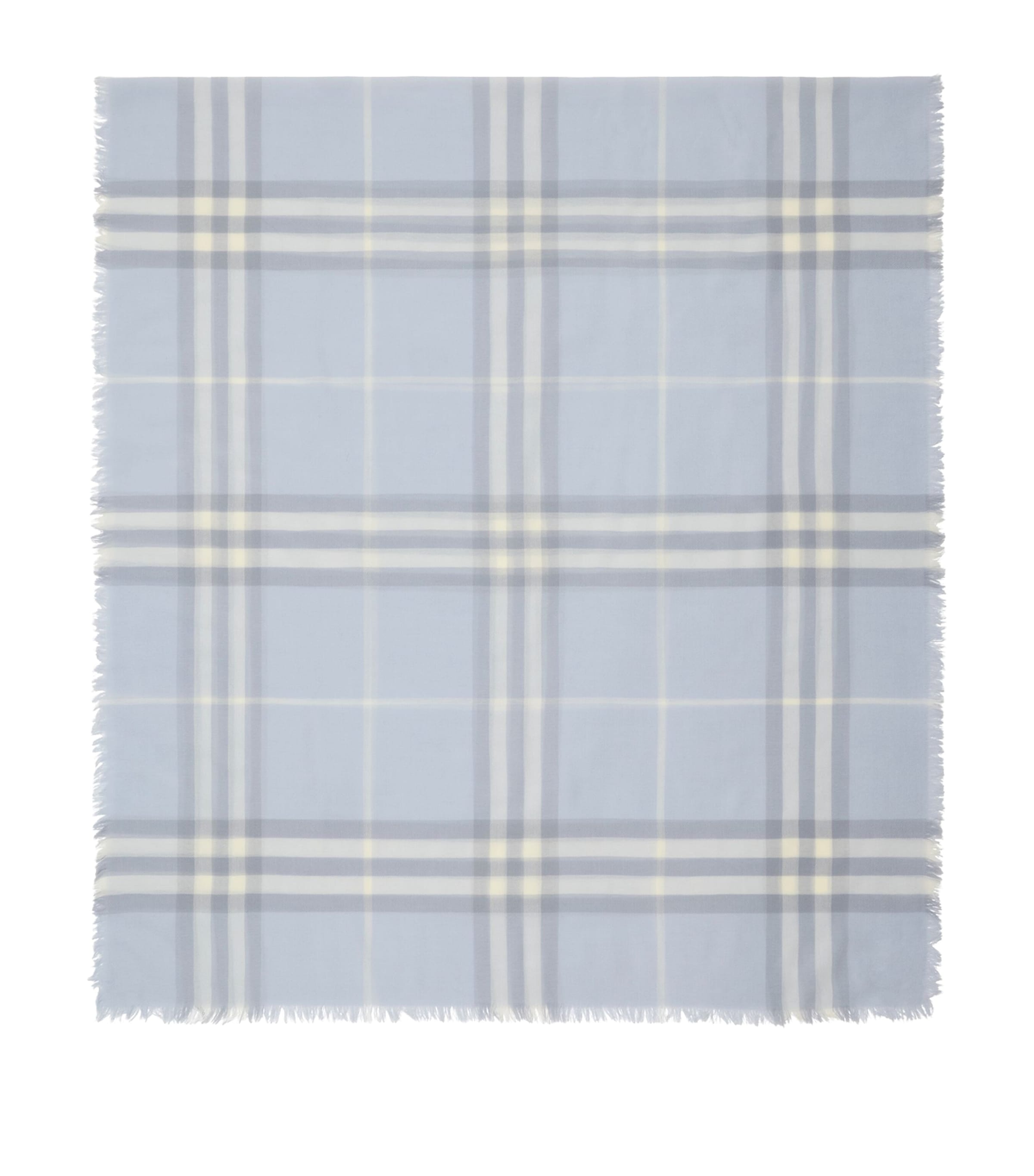 Burberry Wool Wide Check Scarf