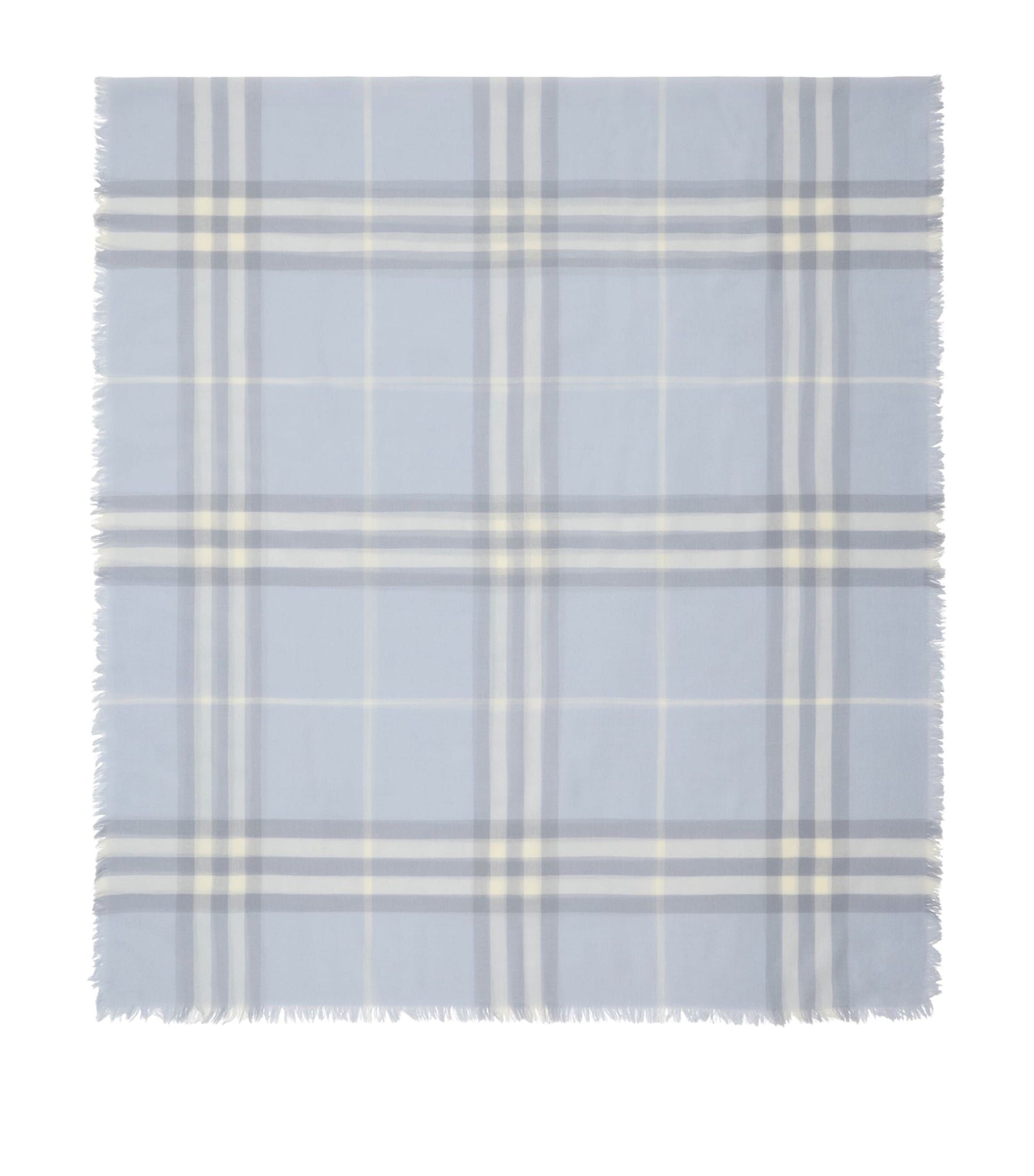 Burberry Wool Wide Check Scarf