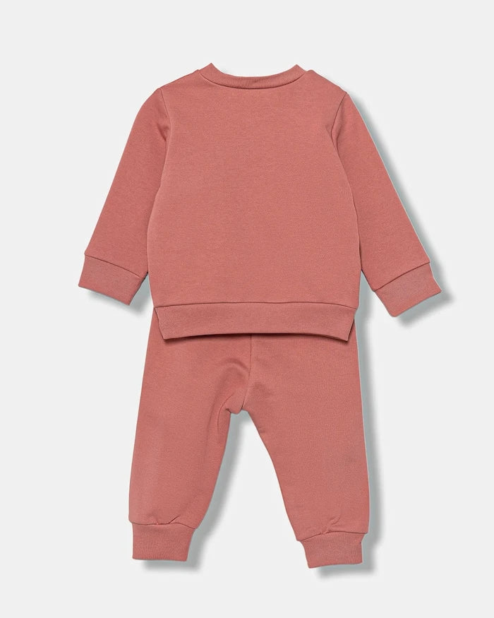 Бебешки памучен спортен комплект Marni MS1B-SET OVERALLS (2 части)
