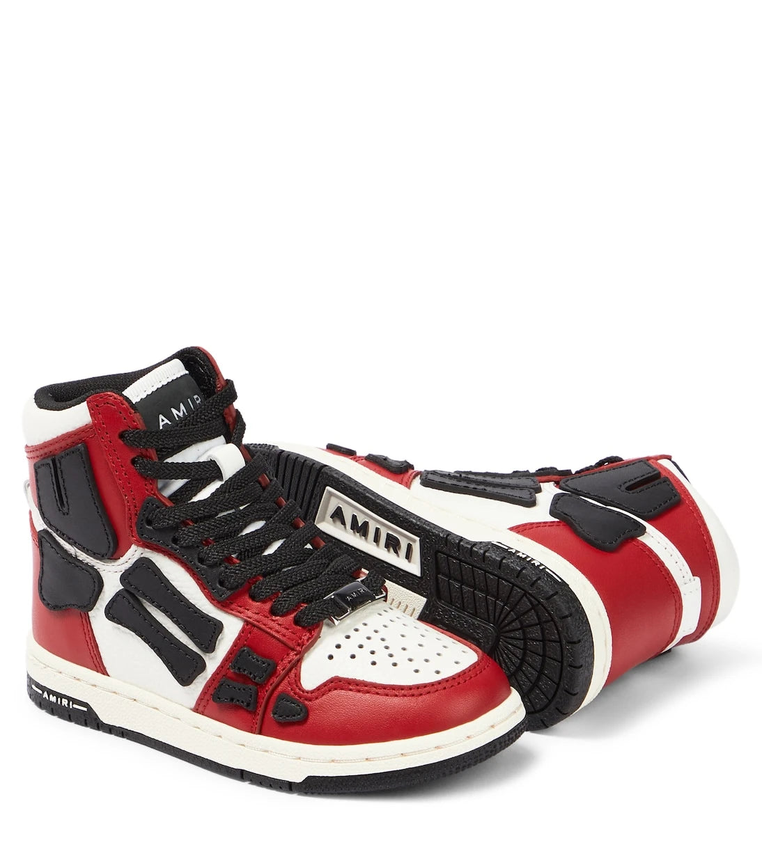Amiri Kids - Skel Top leather high-top sneakers