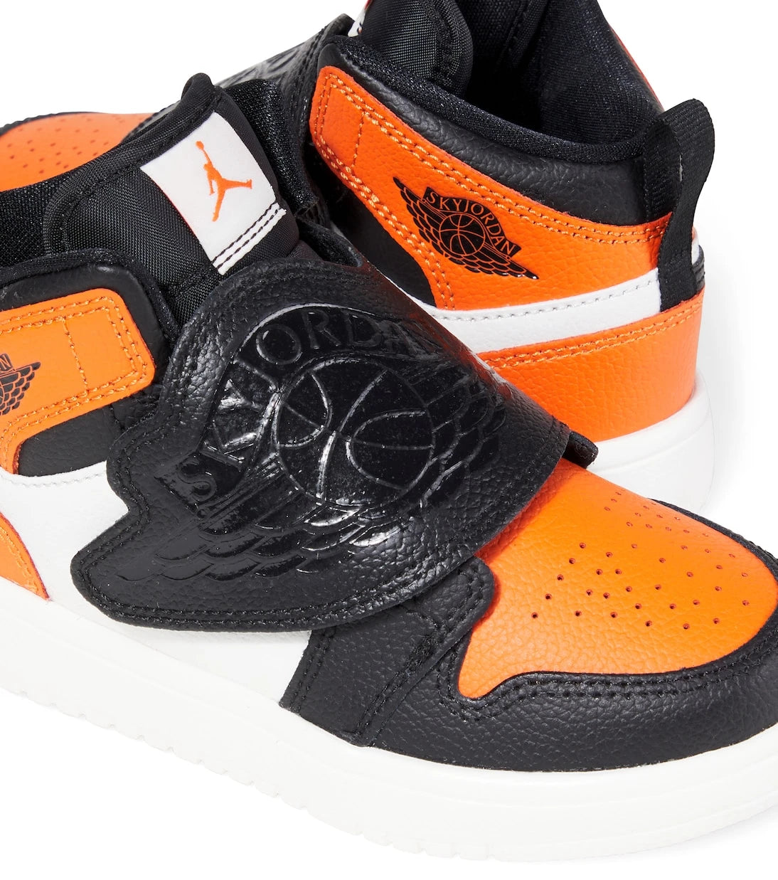 Nike Kids - Sky Jordan 1 leather sneakers