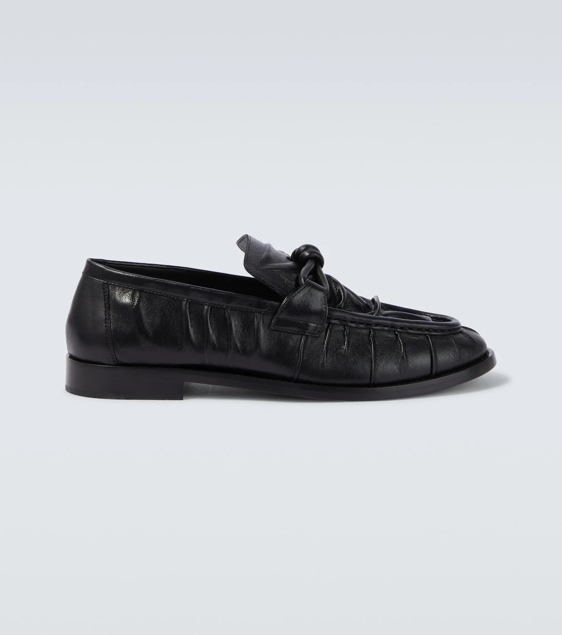 Bottega Veneta - Astaire leather loafers