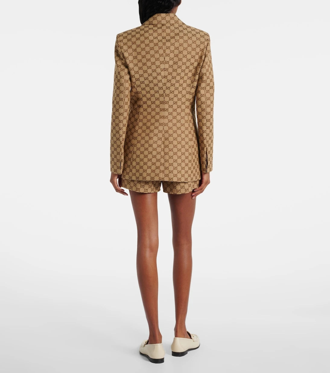 Gucci - Cotton-blend GG jacquard blazer