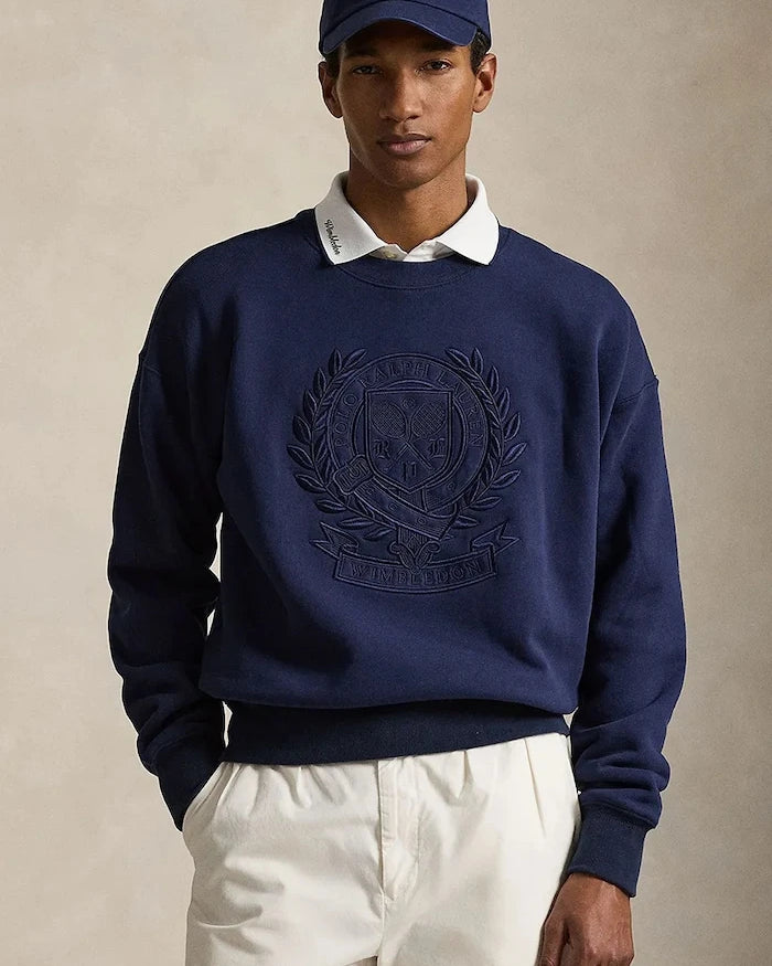 Polo Ralph Lauren erkek pamuklu sweatshirt Wimbledon
