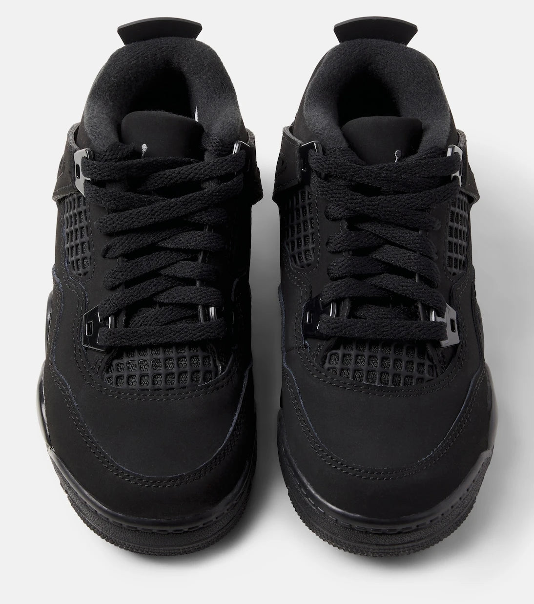 Nike Kids - Jordan 4 Retro leather sneakers