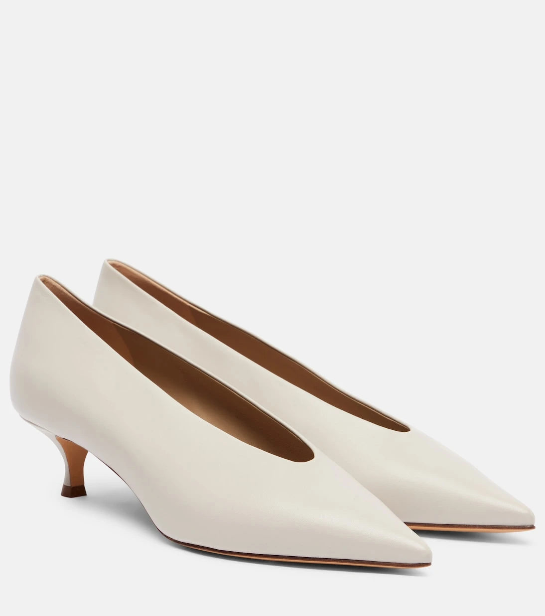 Le Monde Béryl - Babouche leather pumps