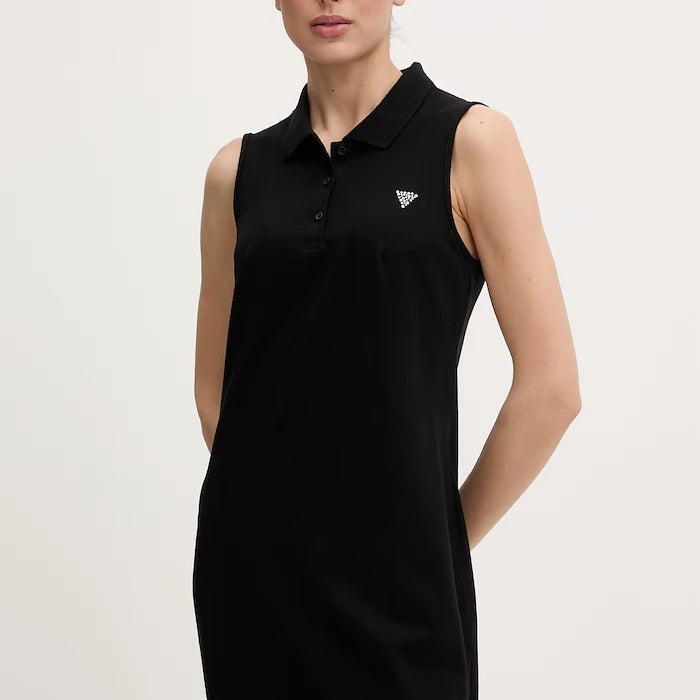 Guess рокля от памук с еластан SILVY