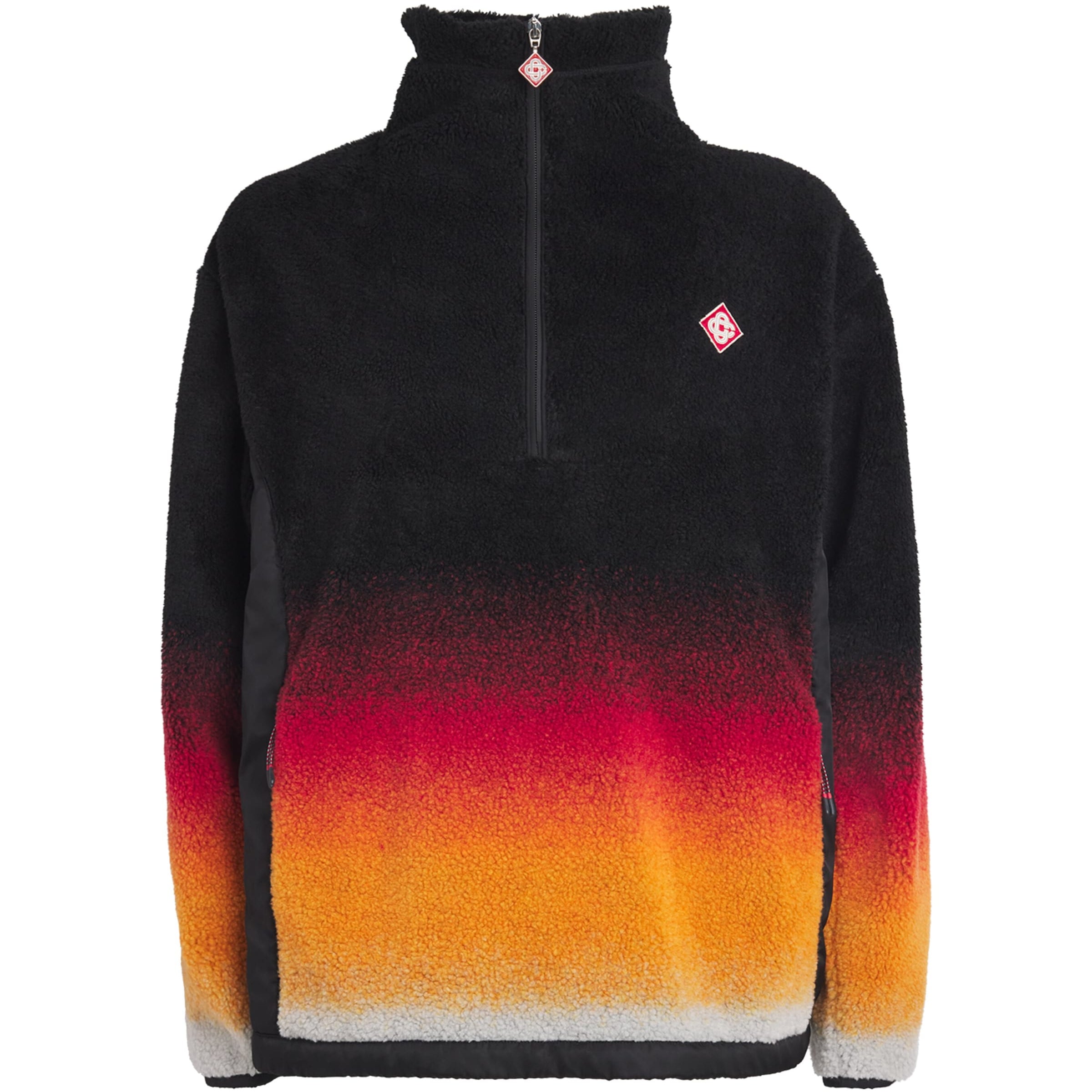 Multi Gradient Zip-Up Fleece