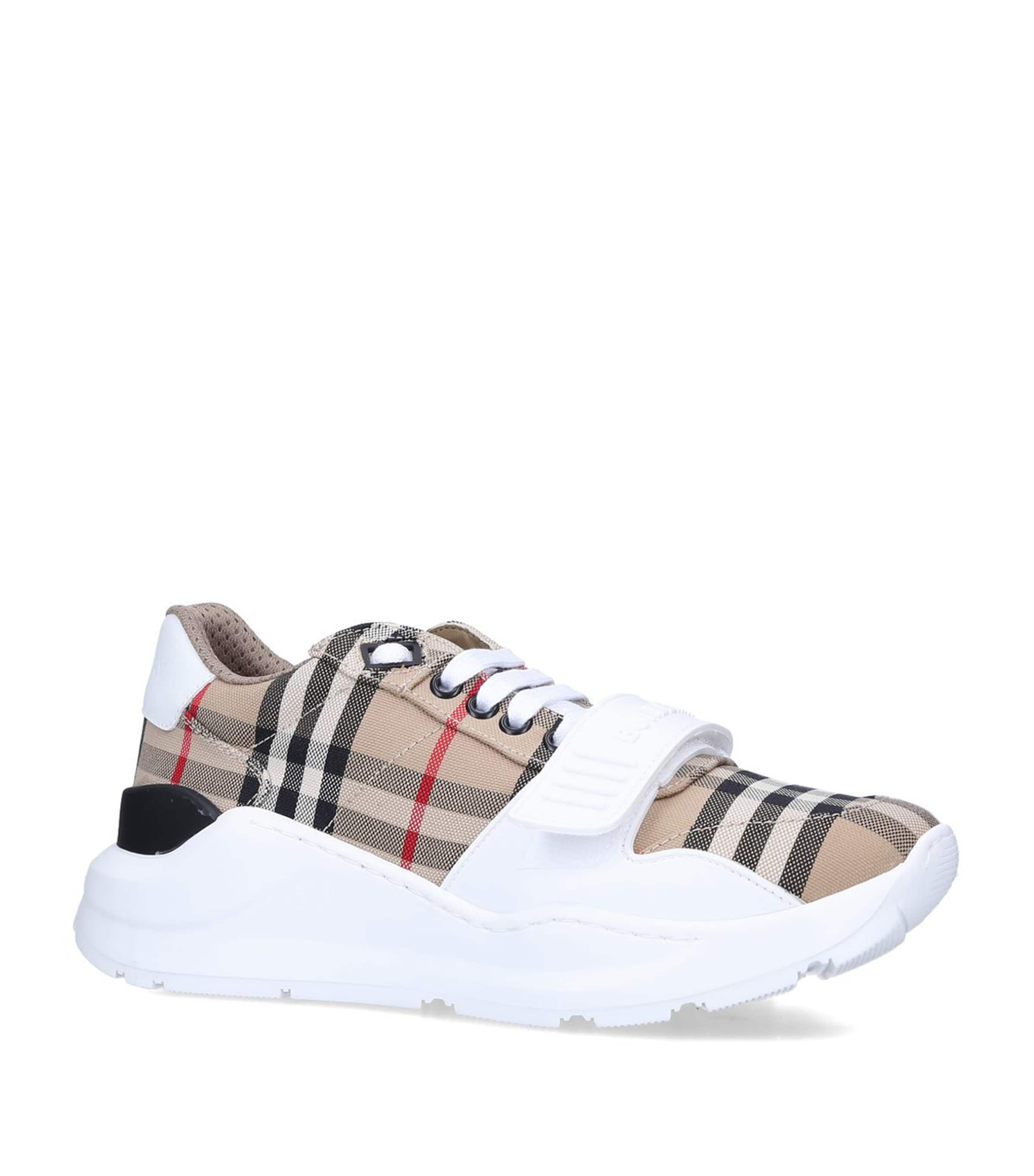 Multi New Regis Vintage Check Sneakers