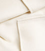 Wolk Morais Ivory Cashmere Cunardier High Neck Coat