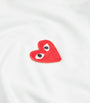 Comme Des Garçons Play Heart Logo T-Shirt
