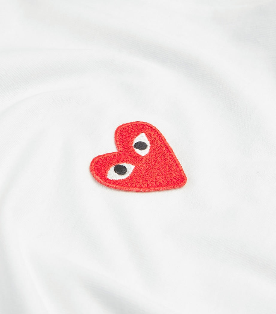 Comme Des Garçons Play Heart Logo T-Shirt
