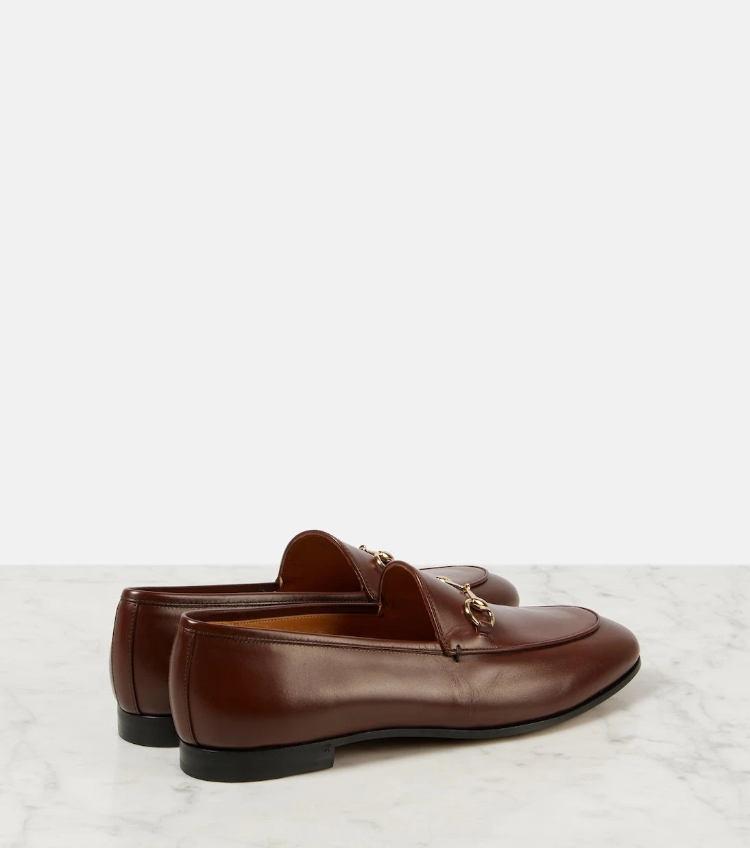 Gucci - Jordaan Horsebit leather loafers