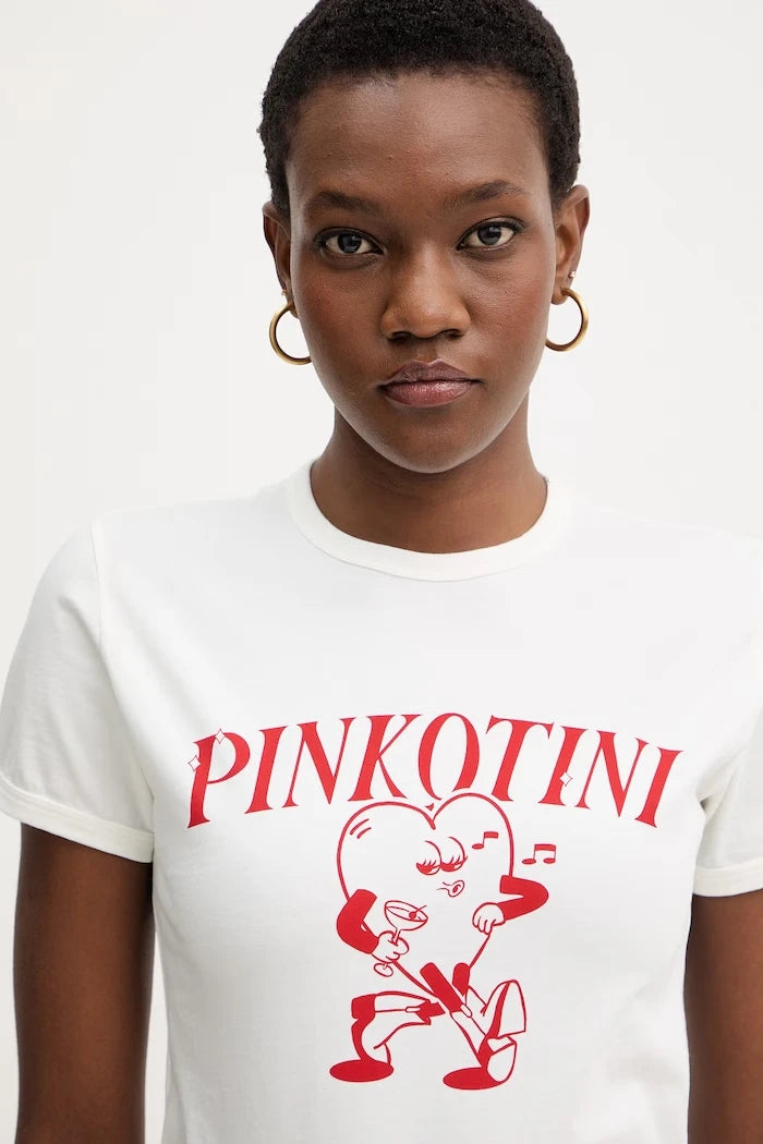 Памучна тениска Pinko