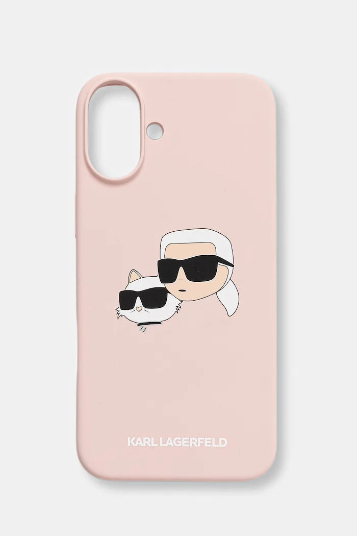 Karl Lagerfeld iPhone 16 Plus telefon kılıfı