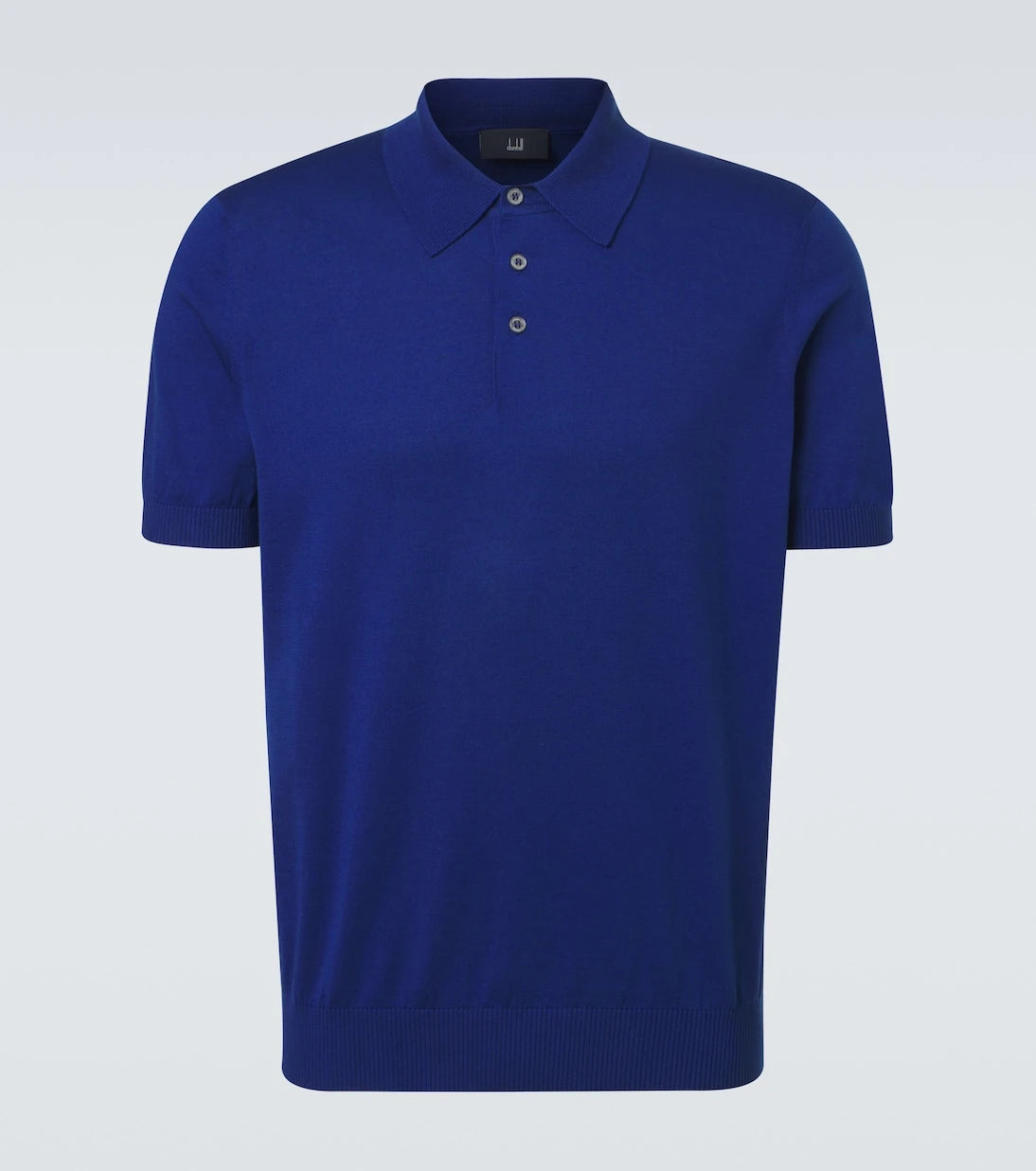 Dunhill - Cotton and silk polo shirt