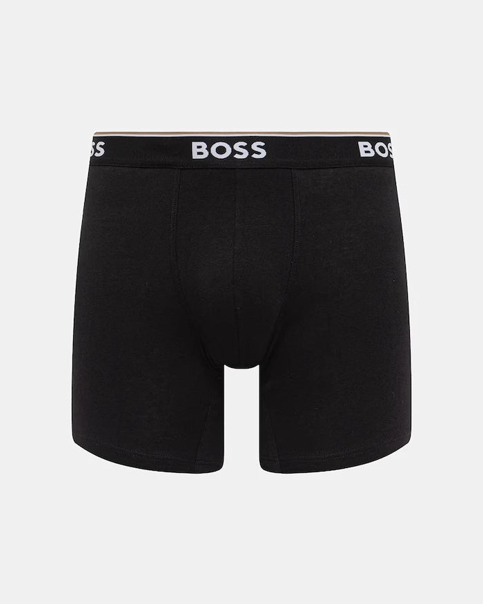 BOSS Erkek Pamuklu Elastan Boksör 3'lü
