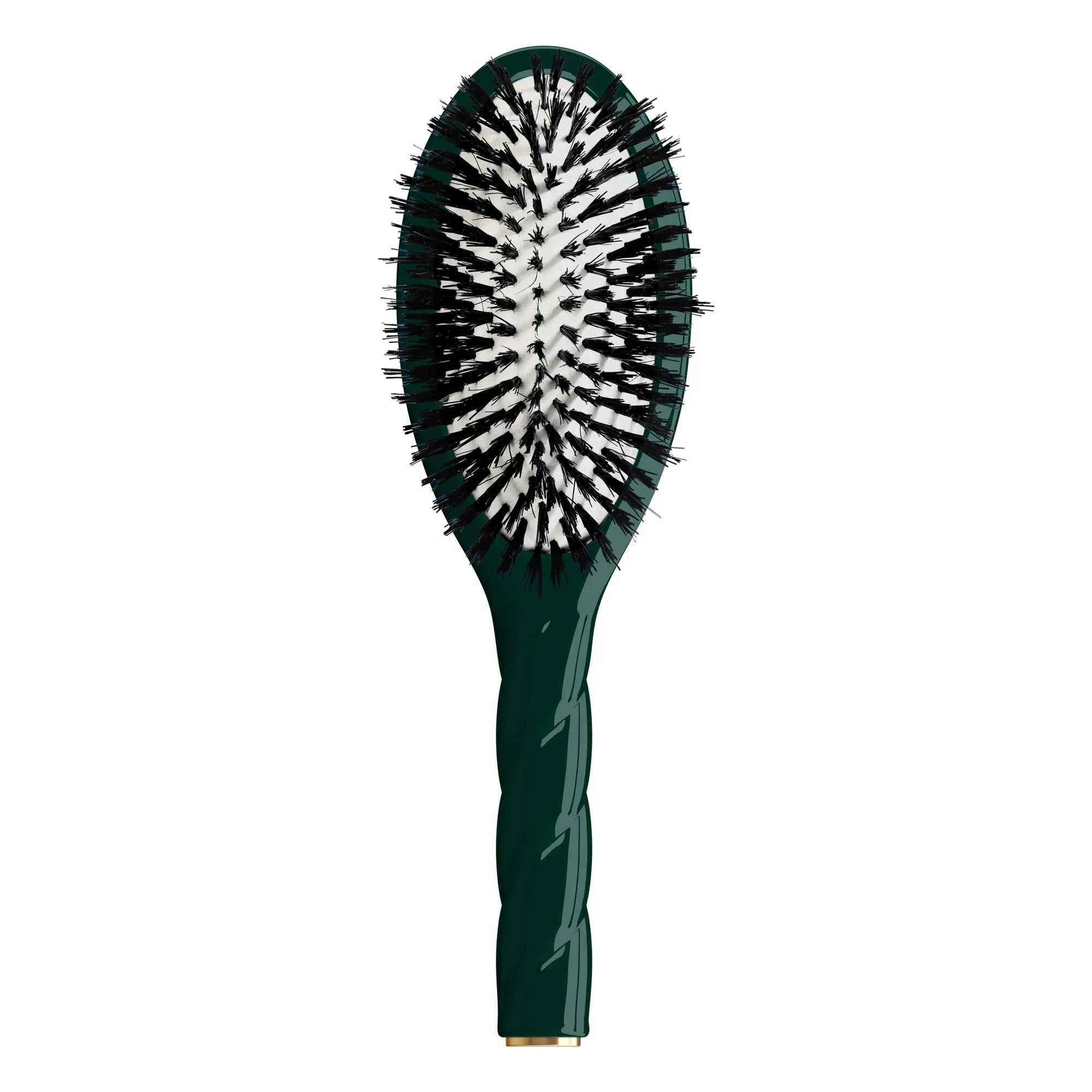 La Bonne Brosse - Brosse à cheveux L'Universelle Twist N°01 - Care &amp; Shine  | Emerald green