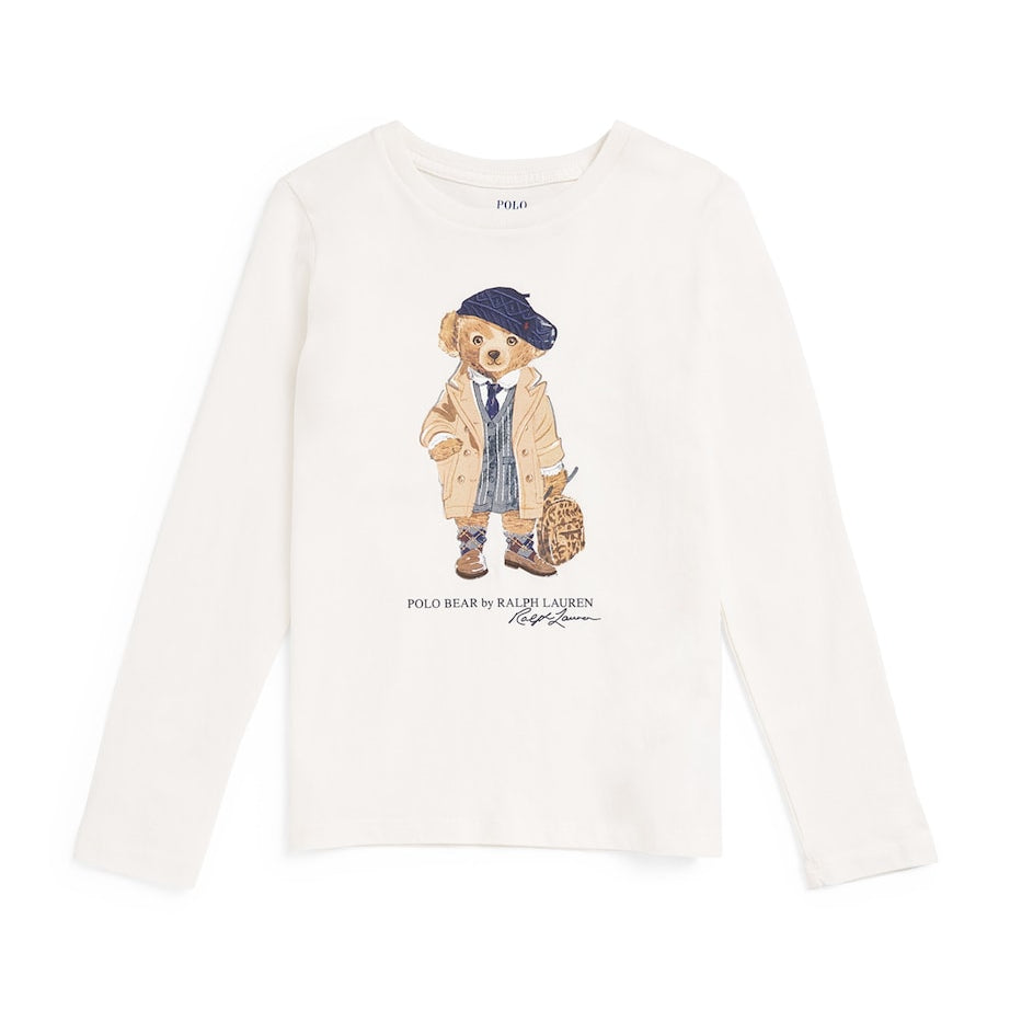 Ralph Lauren Kids Bear Graphic T-Shirt (2-7 Years)