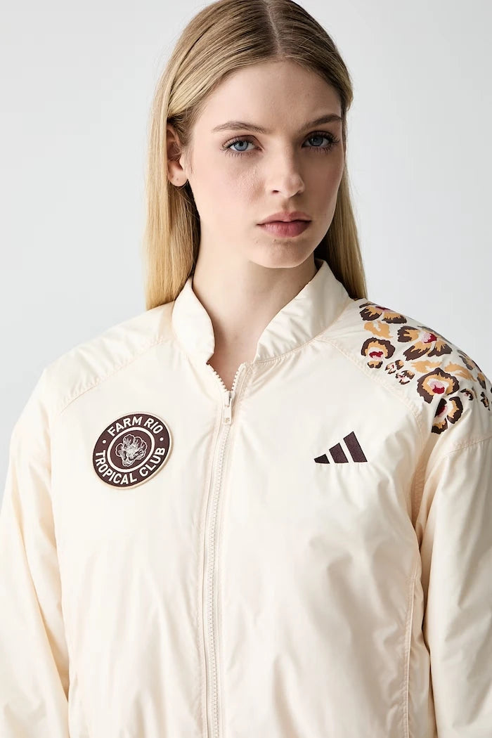 adidas x Farm Rio kadın kısa mont