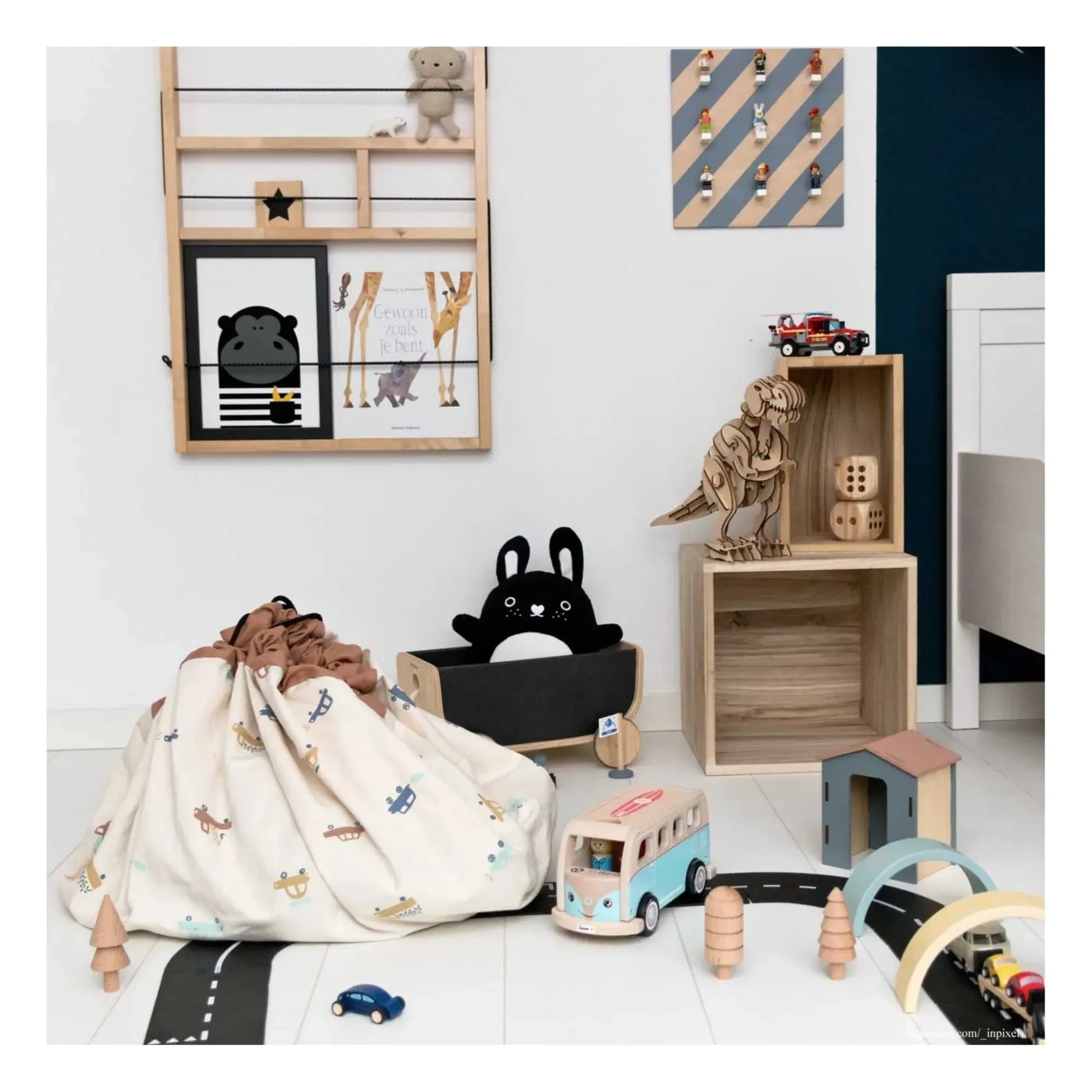 Play and Go - Noomad Bag / Playmat - Cars
