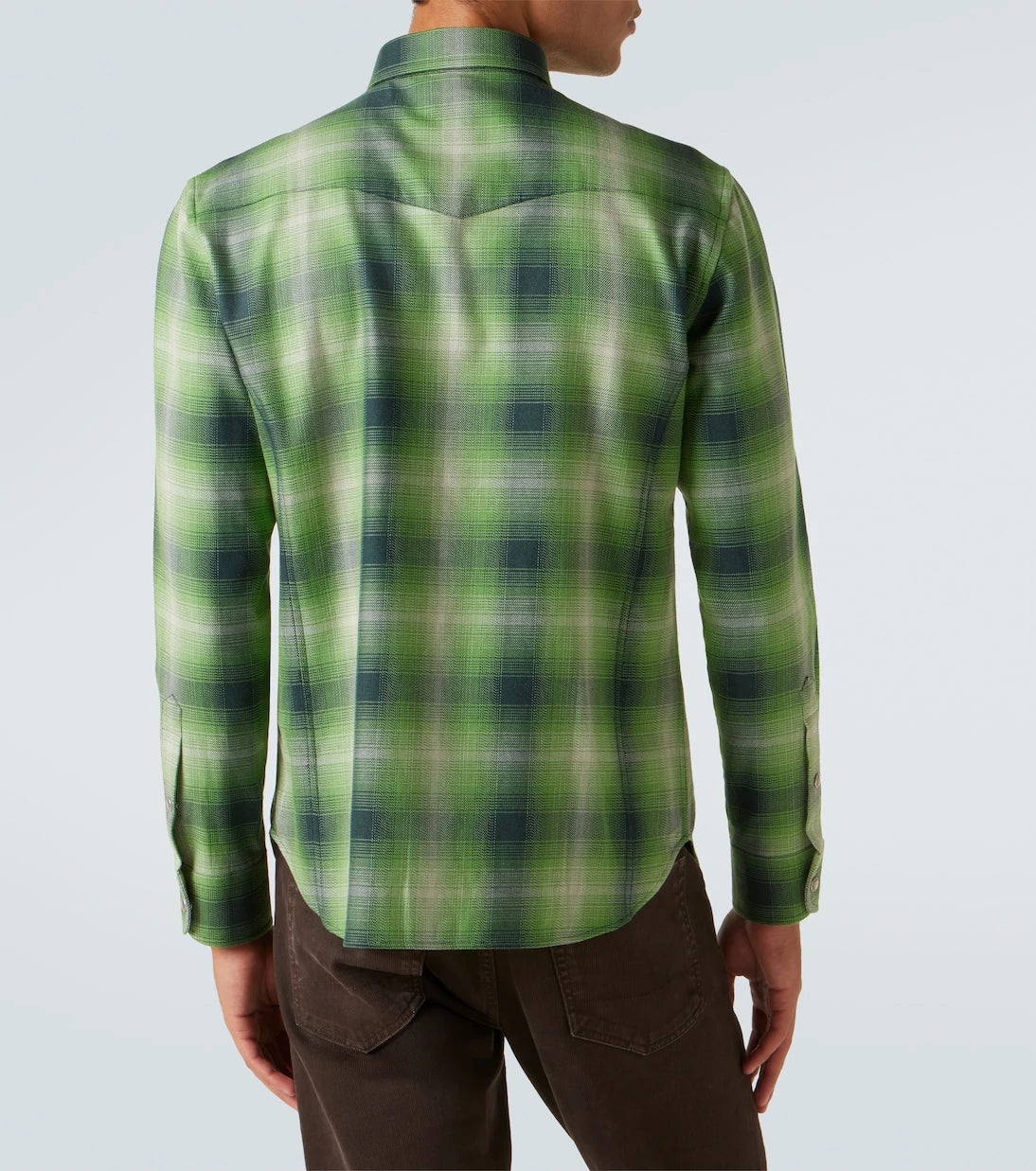 Tom Ford - Checked cotton shirt