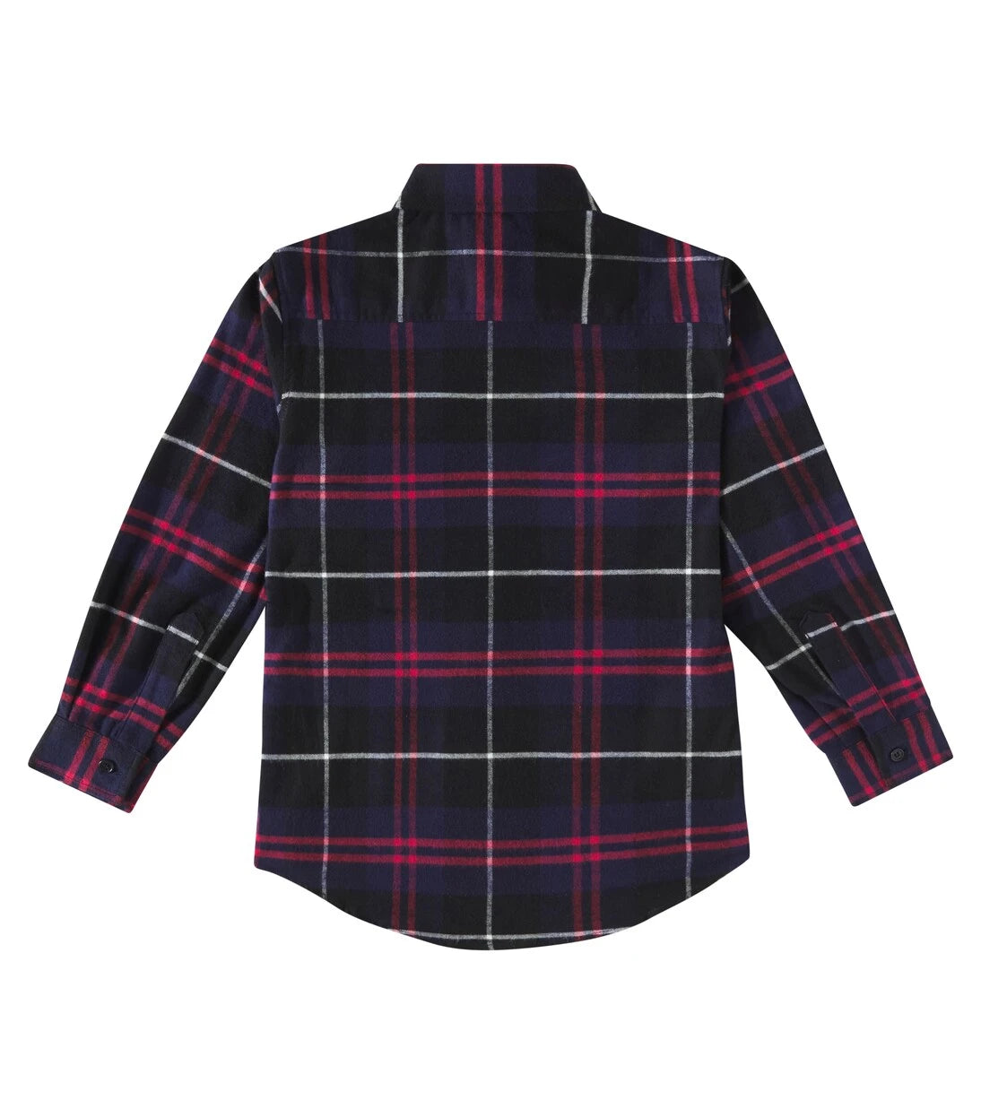 Il Gufo - Plaid cotton flannel shirt