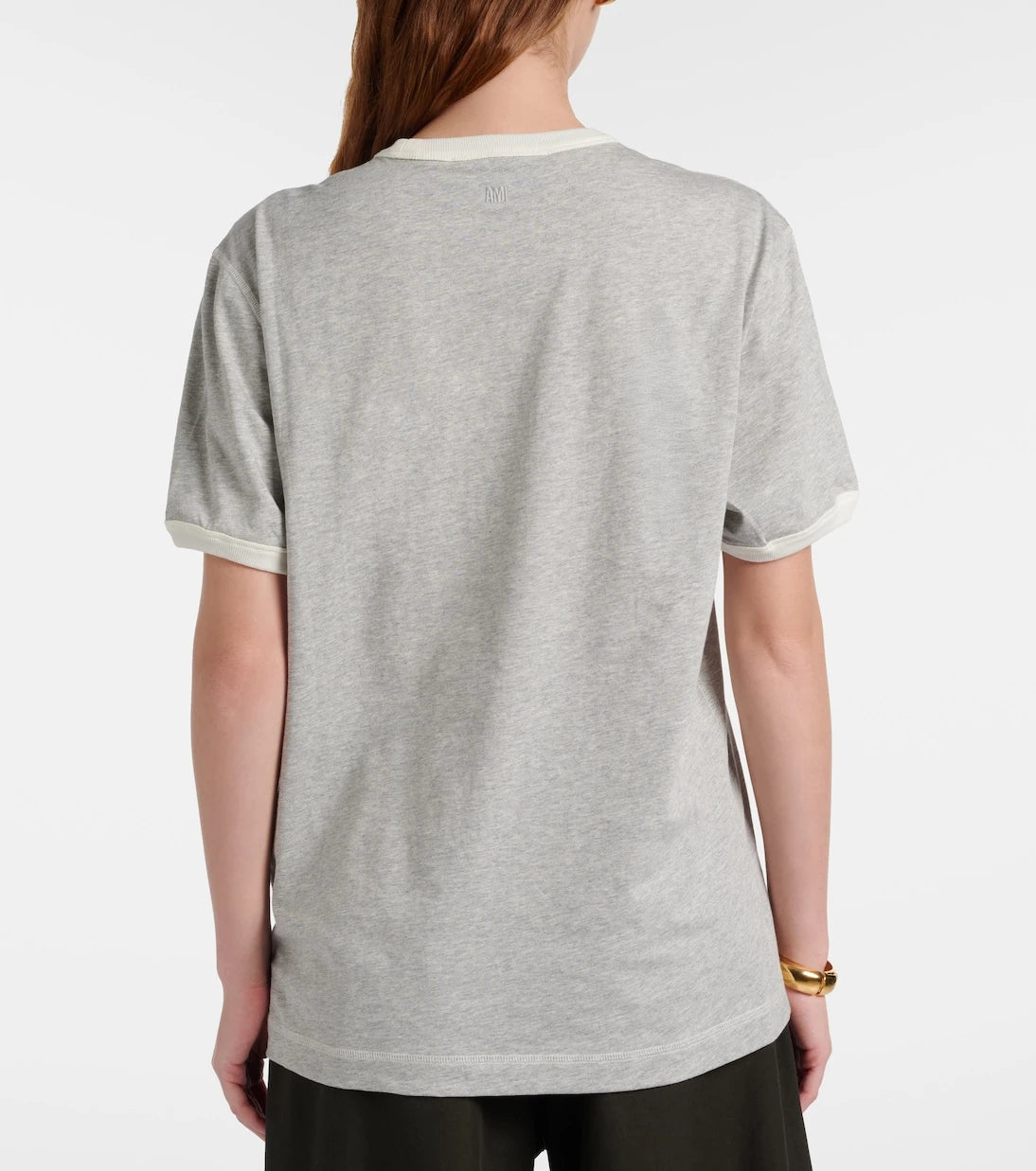 Ami Paris - Logo cotton jersey T-shirt