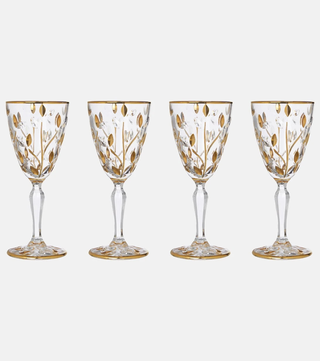 Les-Ottomans - Set of 4 crystal wine glasses