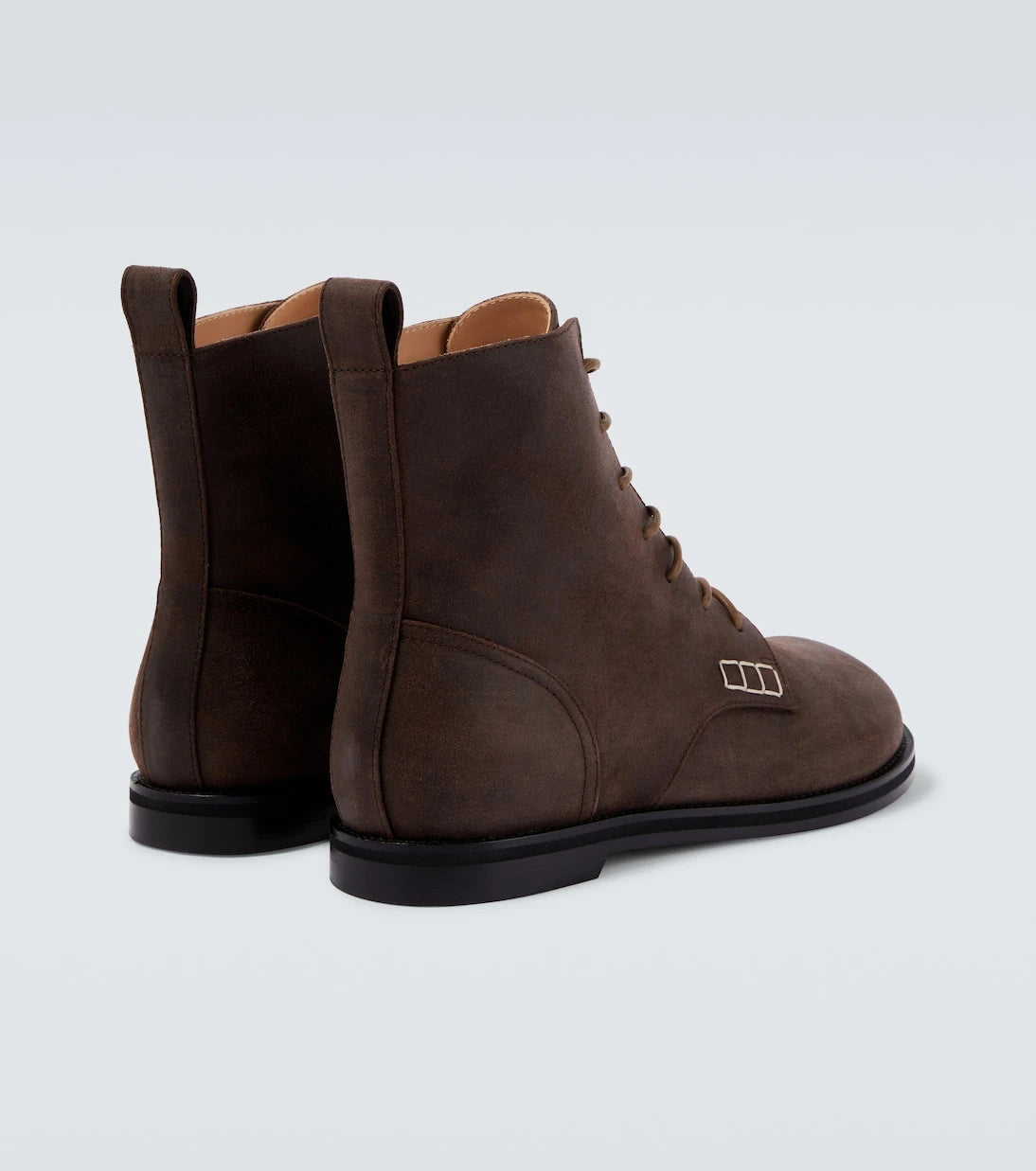 JW Anderson - Leather lace-up boots