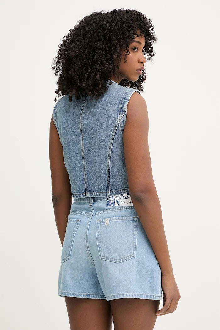 Morgan kadın denim yelek