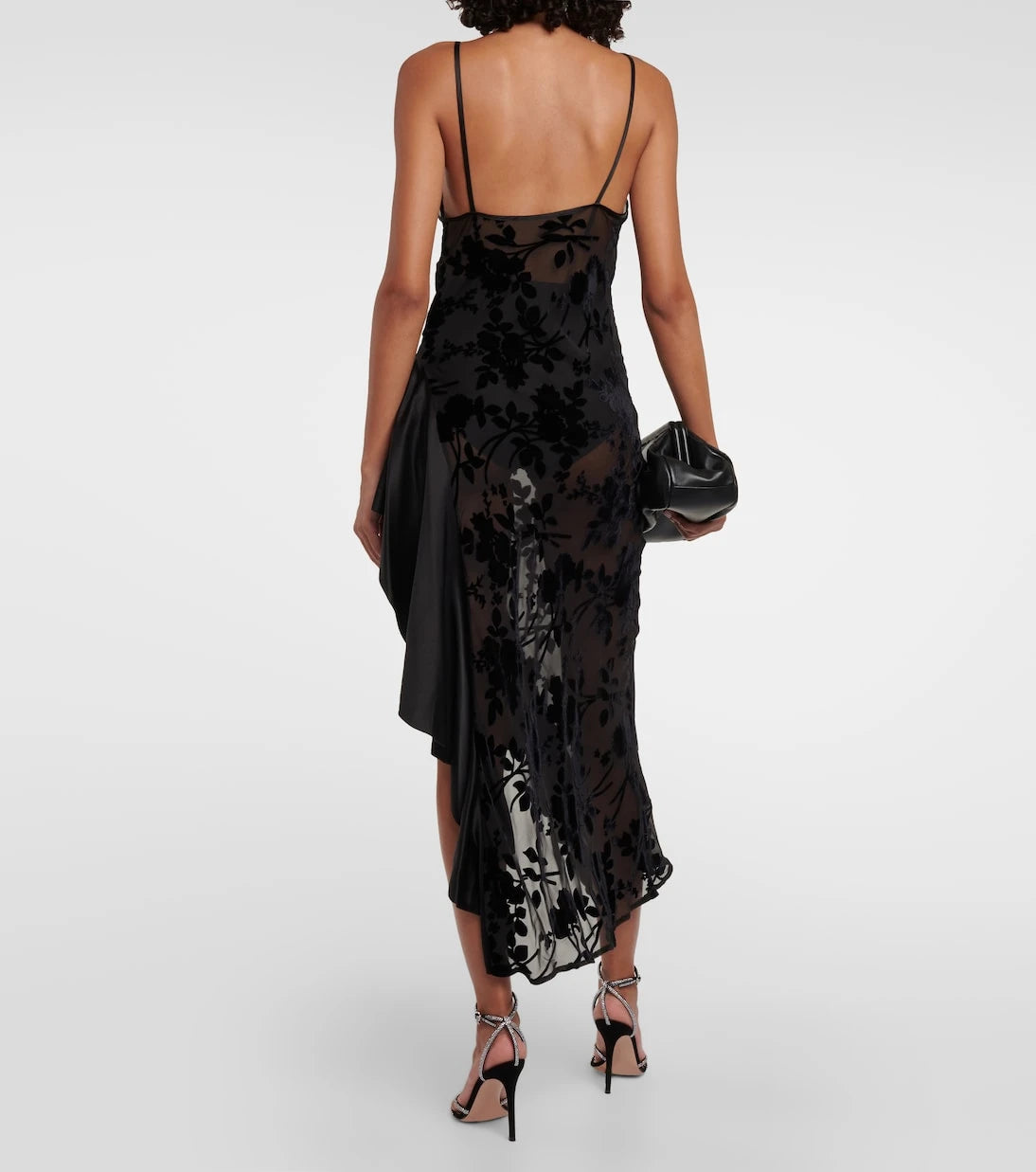 Rodarte - Asymmetrical bias slip dress
