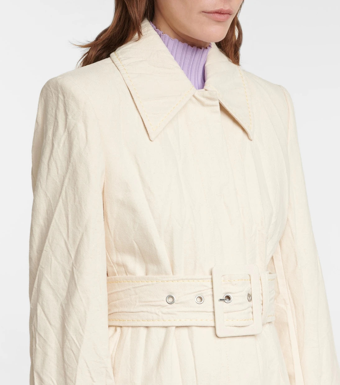 Acne Studios - Belted cotton twill coat