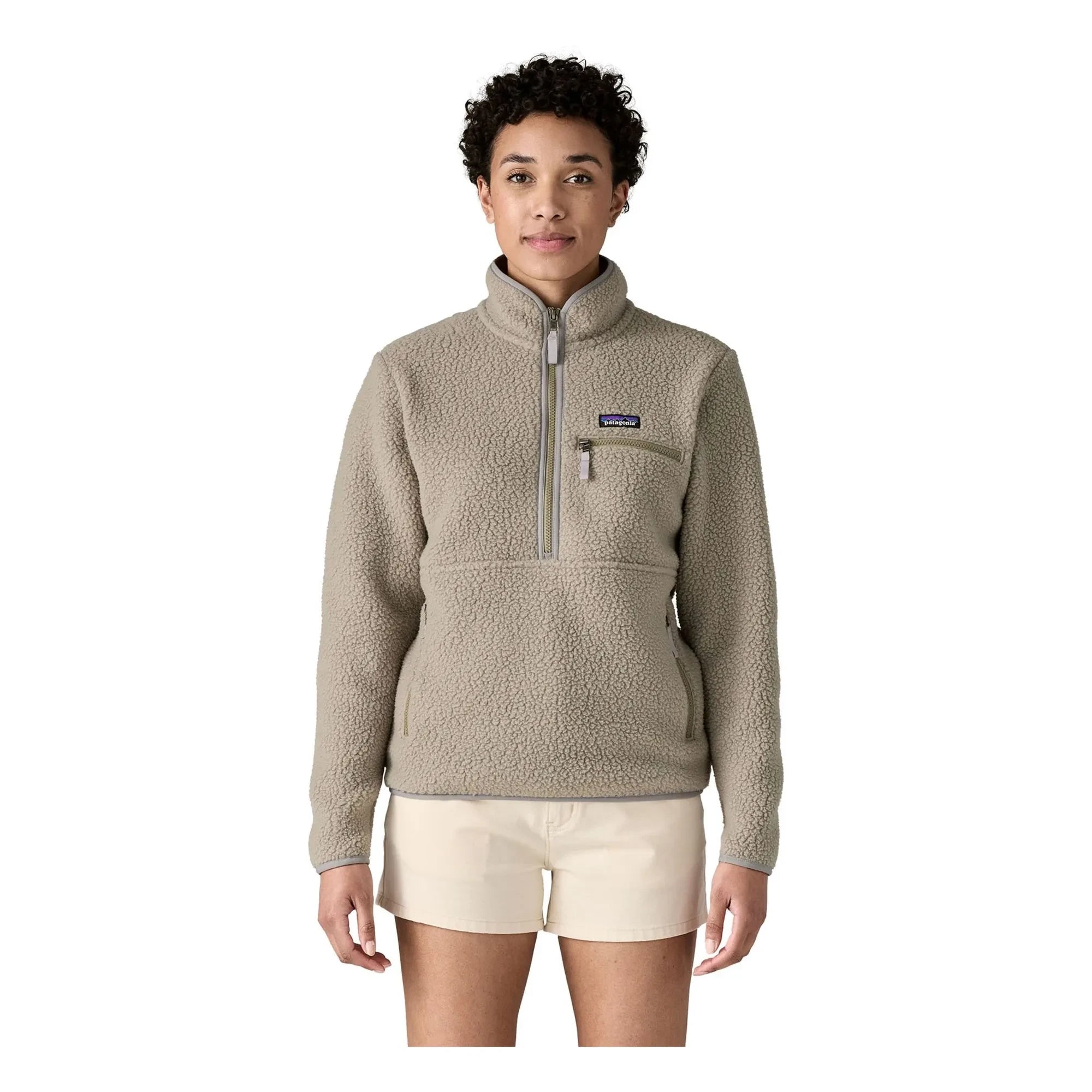 Patagonia - Retro Polar Fleece Marsupial Recycled Fibers | Light grey