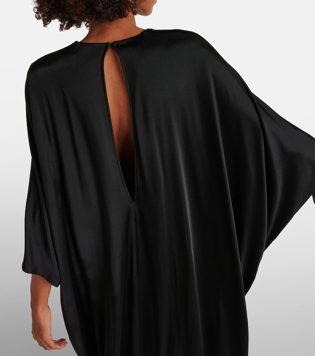 Tom Ford - Büzgülü saten jarse kaftan