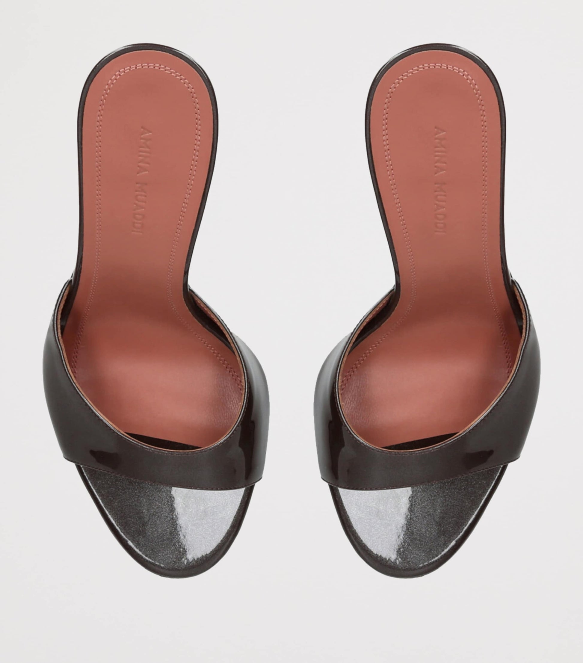 Patent Leather Elodie Heeled Mules 105