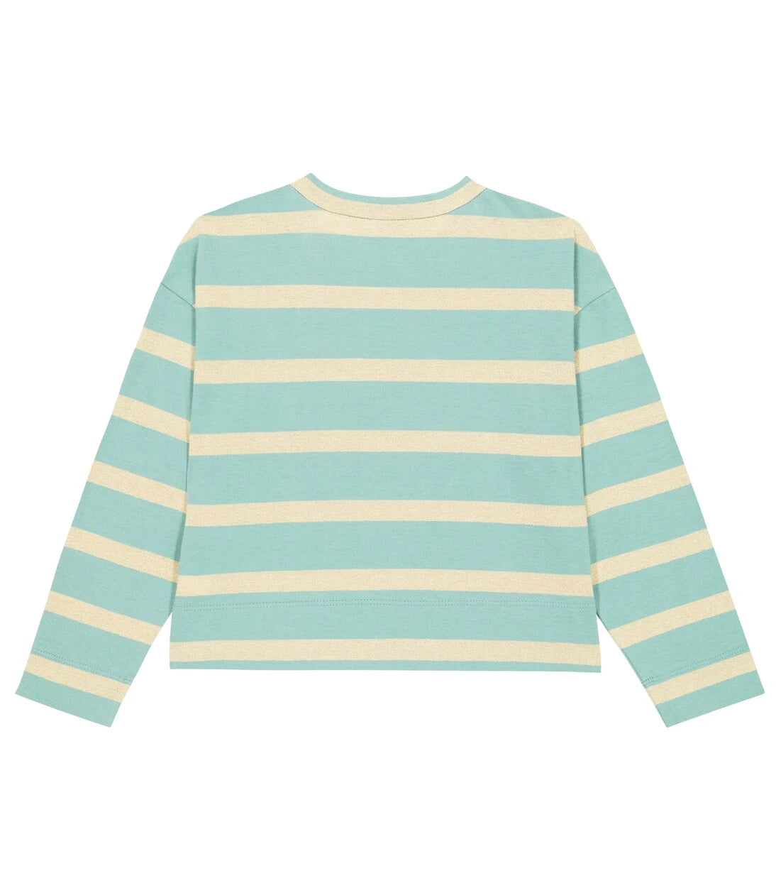 Brunello Cucinelli Kids - Striped cotton-blend T-shirt