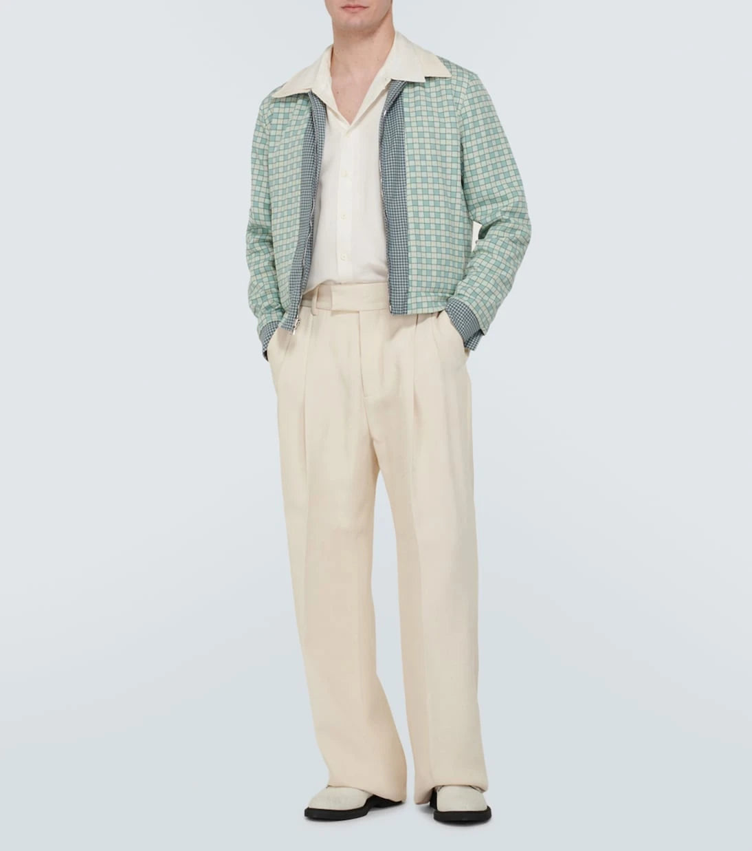 Common Projects - Cracked leather Derby shoes
