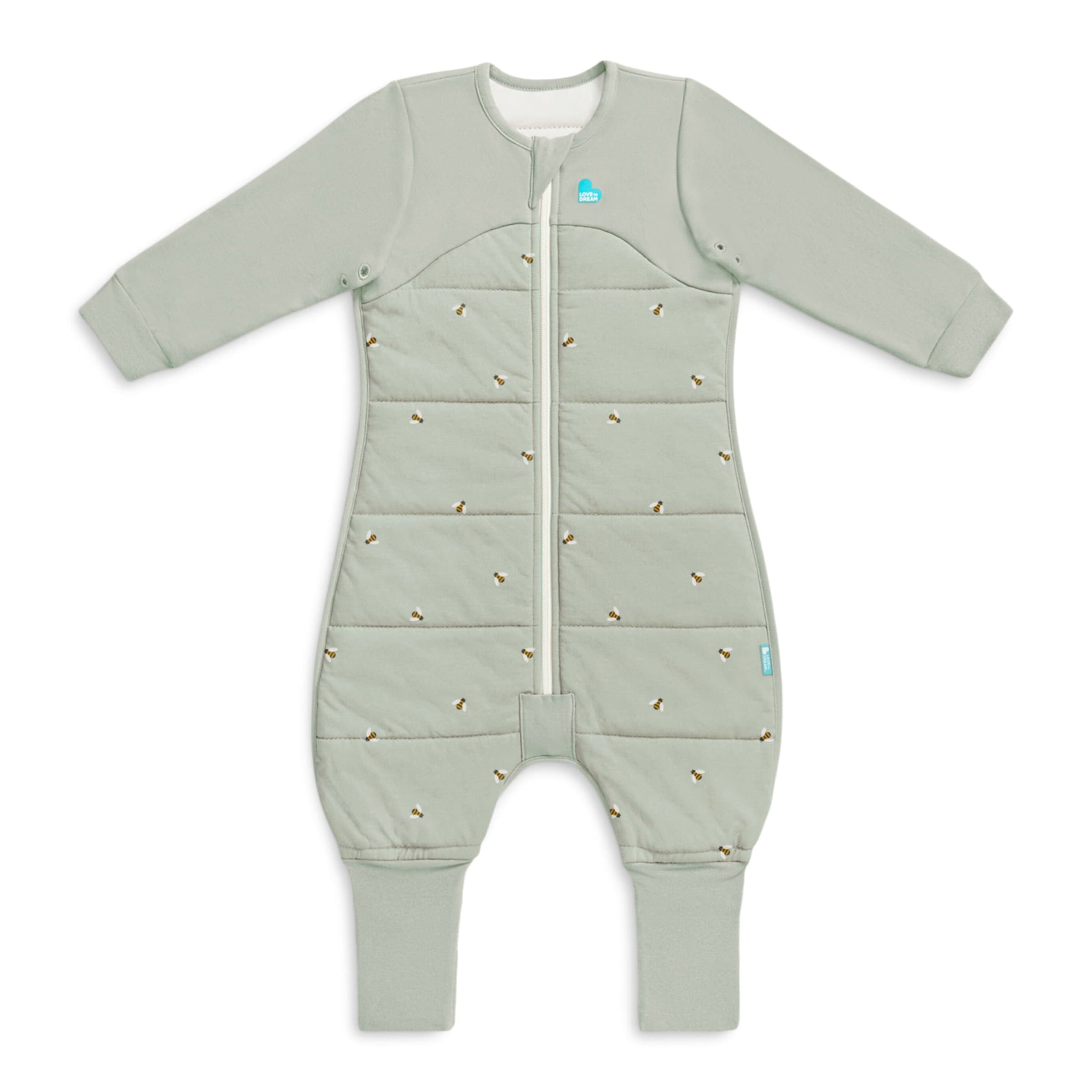 Love to Dream 2.5 Tog Stretch-Cotton Bee Playsuit (12-24 Months)